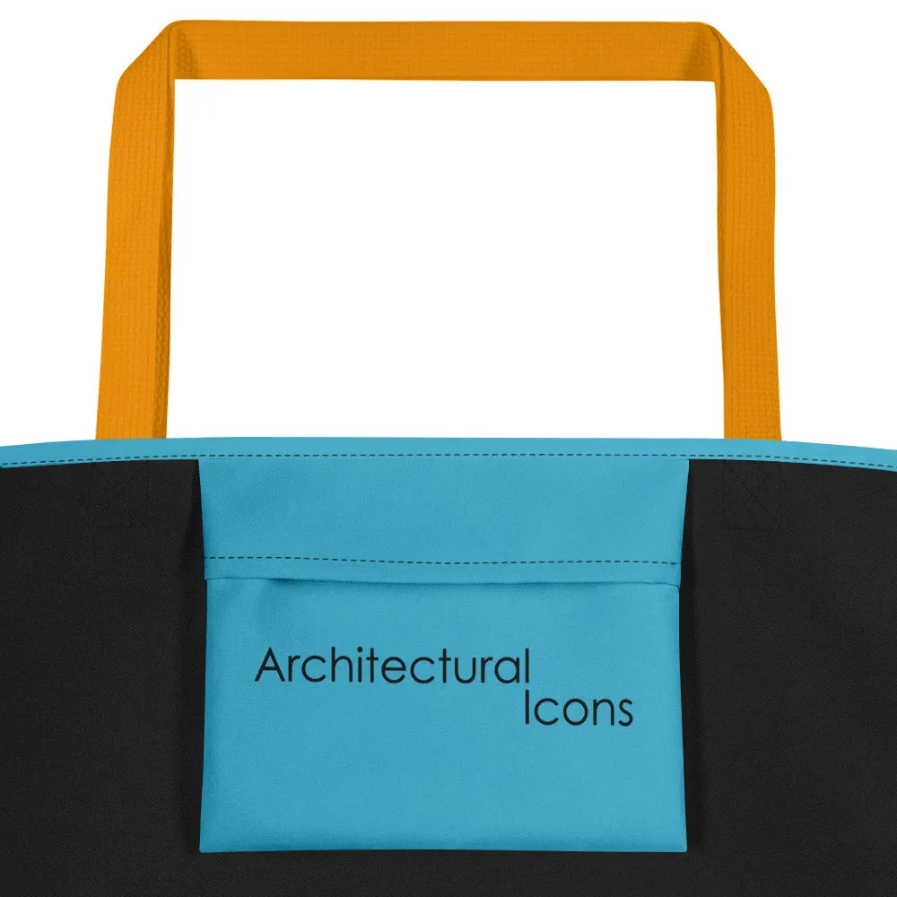 Tate Modern Switch House Large Tote Bag With Pocket