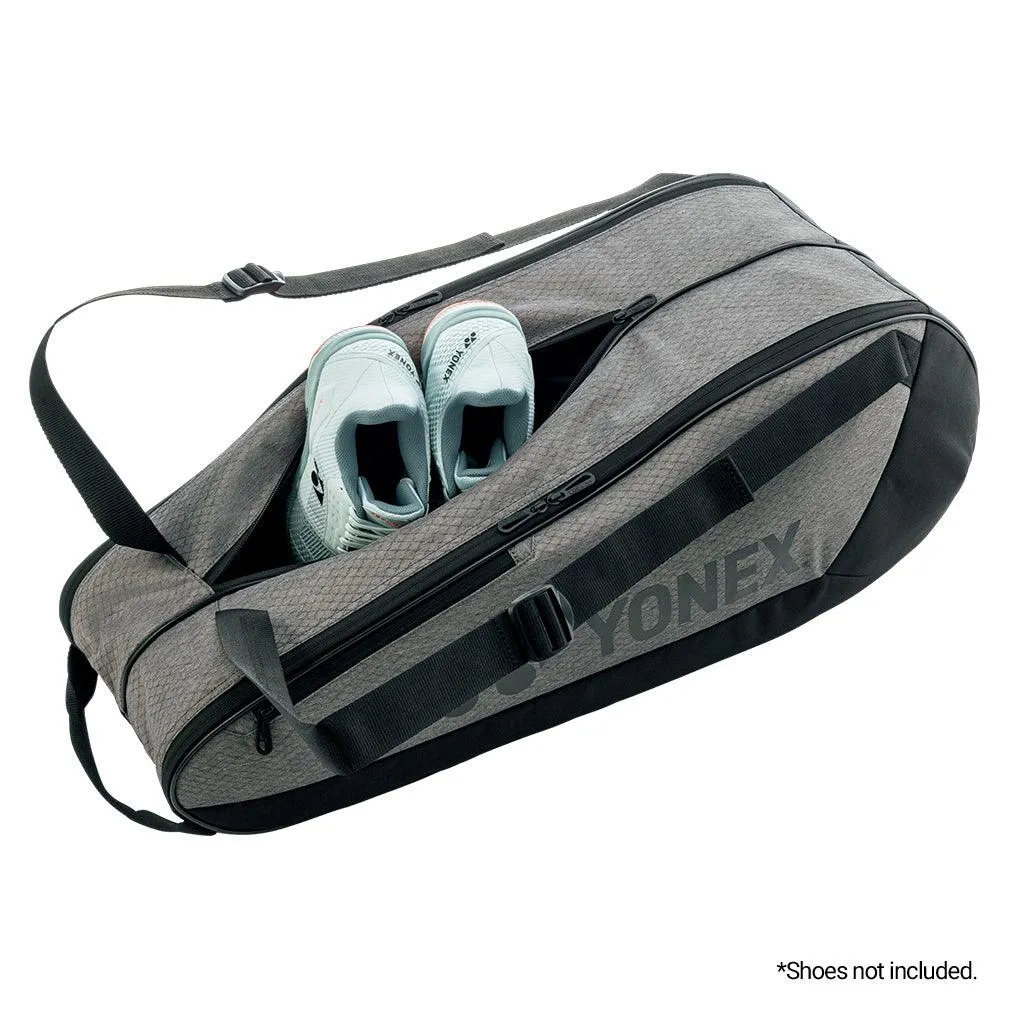 Team 3 Racquet Tennis Bag Gray and Black