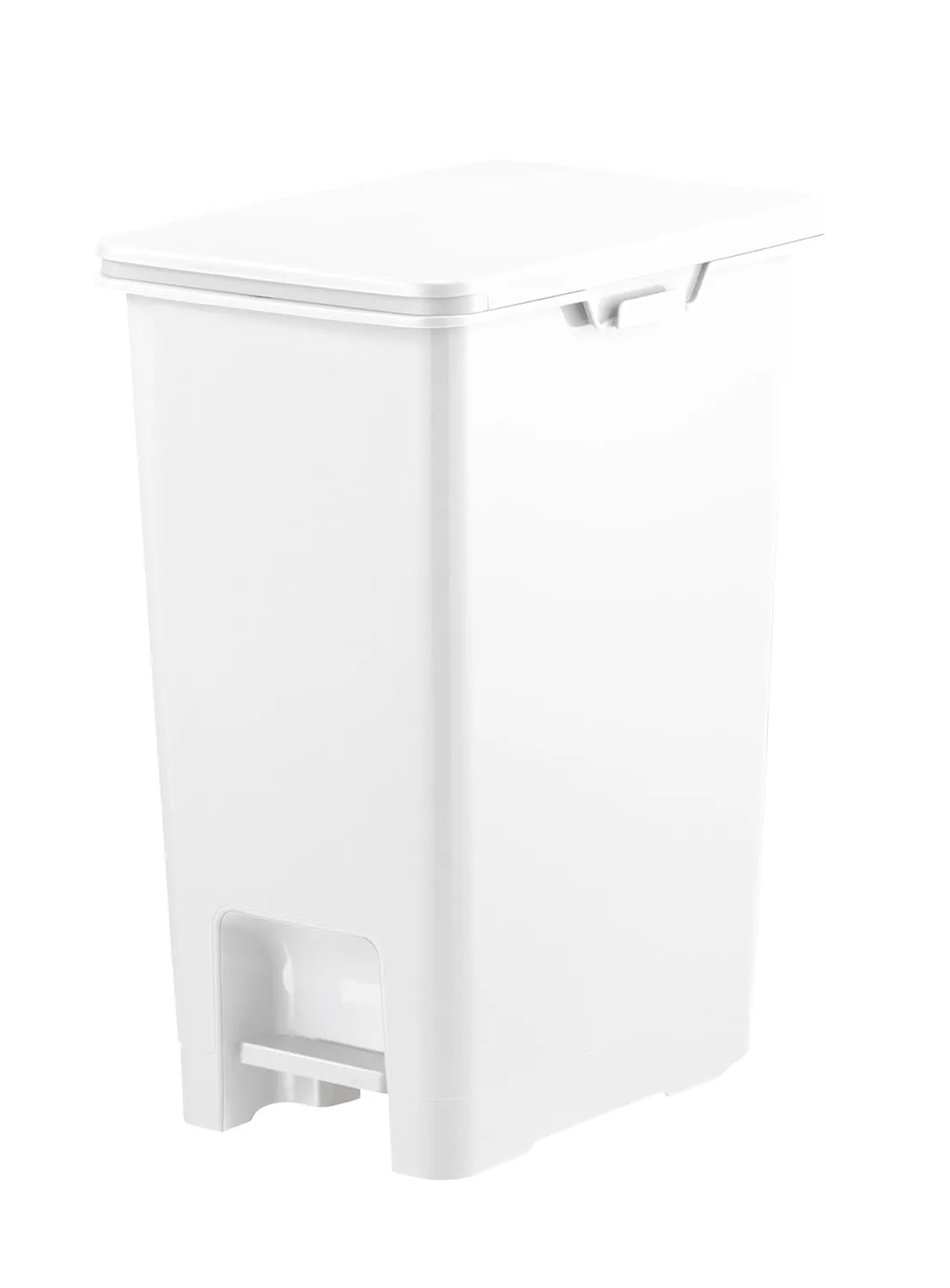 天馬(Tenma) Tianma Garbage Bin Separation 30L with Lid White Rush Pedal Pail 30L Width 10.6 x Depth 14.6 x Height 19.7 inches (27 x 37 x 50 cm) Dust Box Kitchen Slim [Color White]
