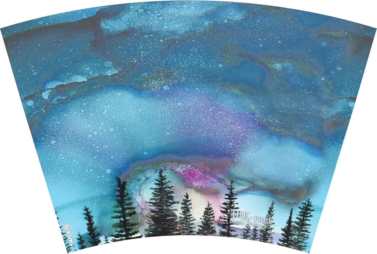 Tervis Inkreel The Heavens Made in USA Double Walled Insulated Tumbler Travel Cup Keeps Drinks Cold & Hot, 24oz, Classic