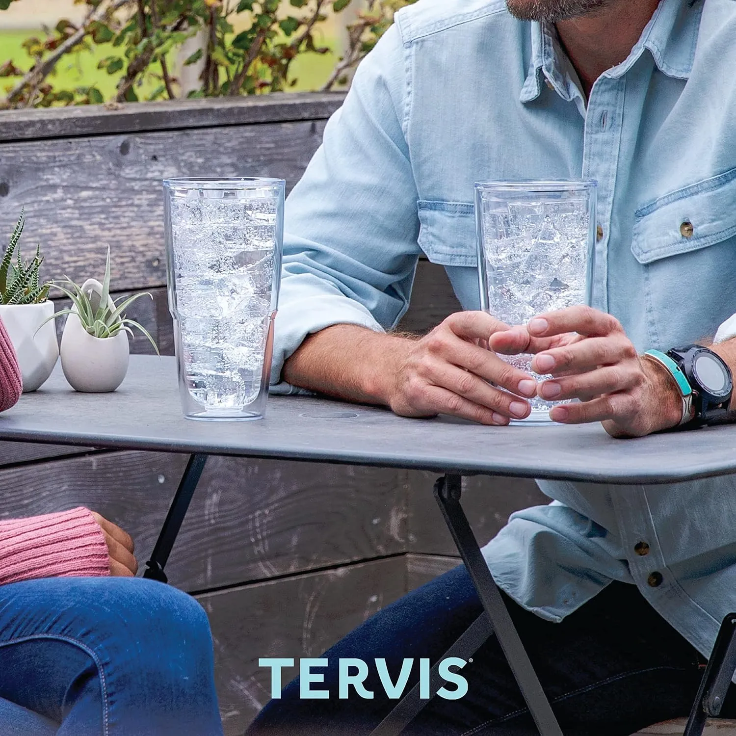 Tervis Inkreel The Heavens Made in USA Double Walled Insulated Tumbler Travel Cup Keeps Drinks Cold & Hot, 24oz, Classic