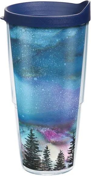 Tervis Inkreel The Heavens Made in USA Double Walled Insulated Tumbler Travel Cup Keeps Drinks Cold & Hot, 24oz, Classic