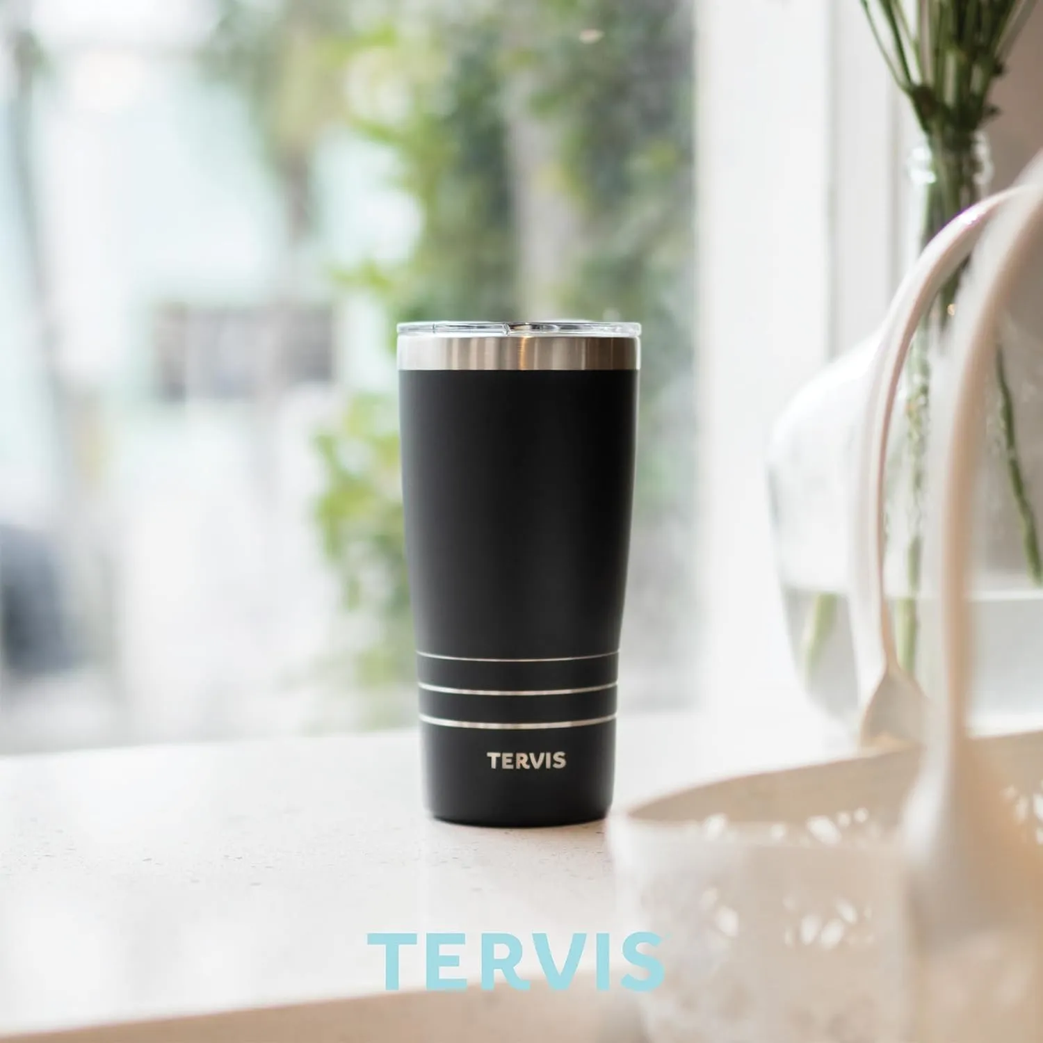 Tervis Marble-Alexandrite Insulated Tumbler, 20oz, Stainless Steel