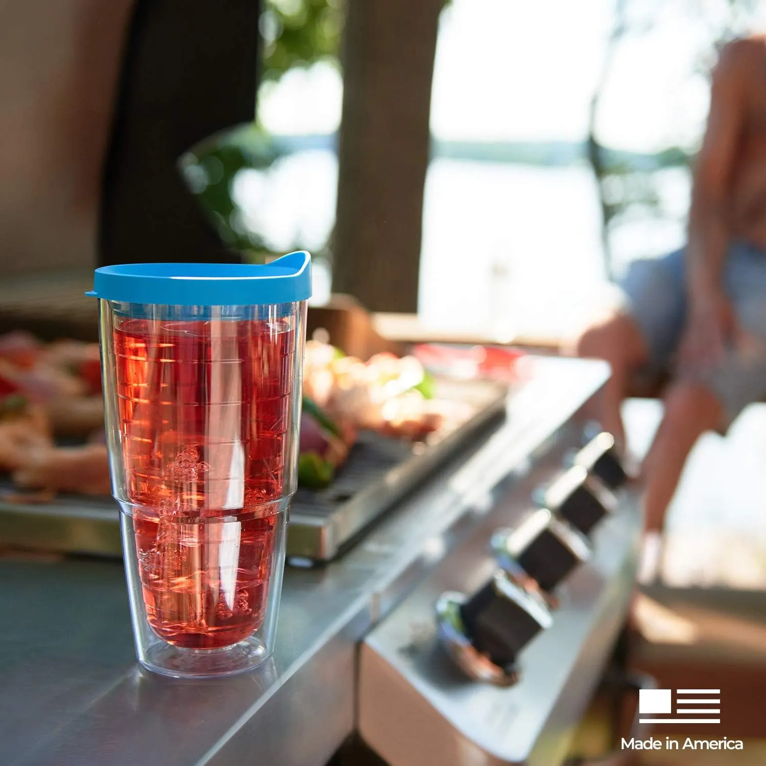 Tervis Sloth Nope Not Today Made in USA Double Walled Insulated Tumbler Travel Cup Keeps Drinks Cold & Hot, 24oz, Classic
