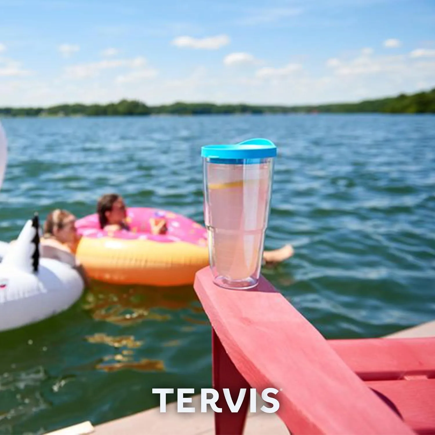 Tervis Sloth Nope Not Today Made in USA Double Walled Insulated Tumbler Travel Cup Keeps Drinks Cold & Hot, 24oz, Classic