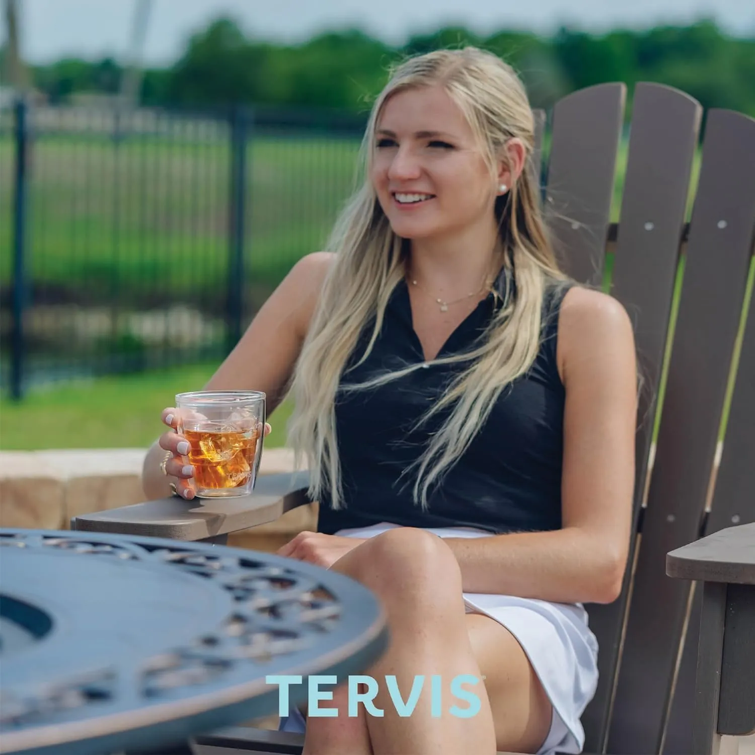 Tervis The Links Golf Collection Made in USA Double Walled Insulated Tumbler Travel Cup Keeps Drinks Cold & Hot, 12oz - 4pk, Assorted