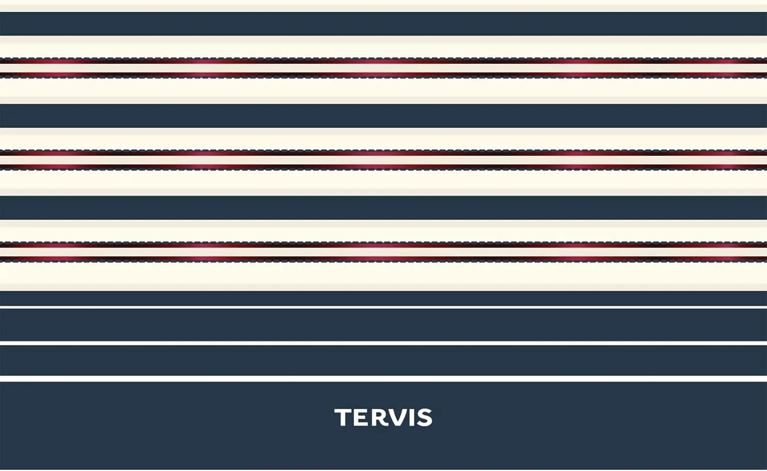 Tervis Traveler Sailor Stripes Triple Walled Insulated Tumbler Travel Cup Keeps Drinks Cold & Hot, 20oz, Stainless Steel