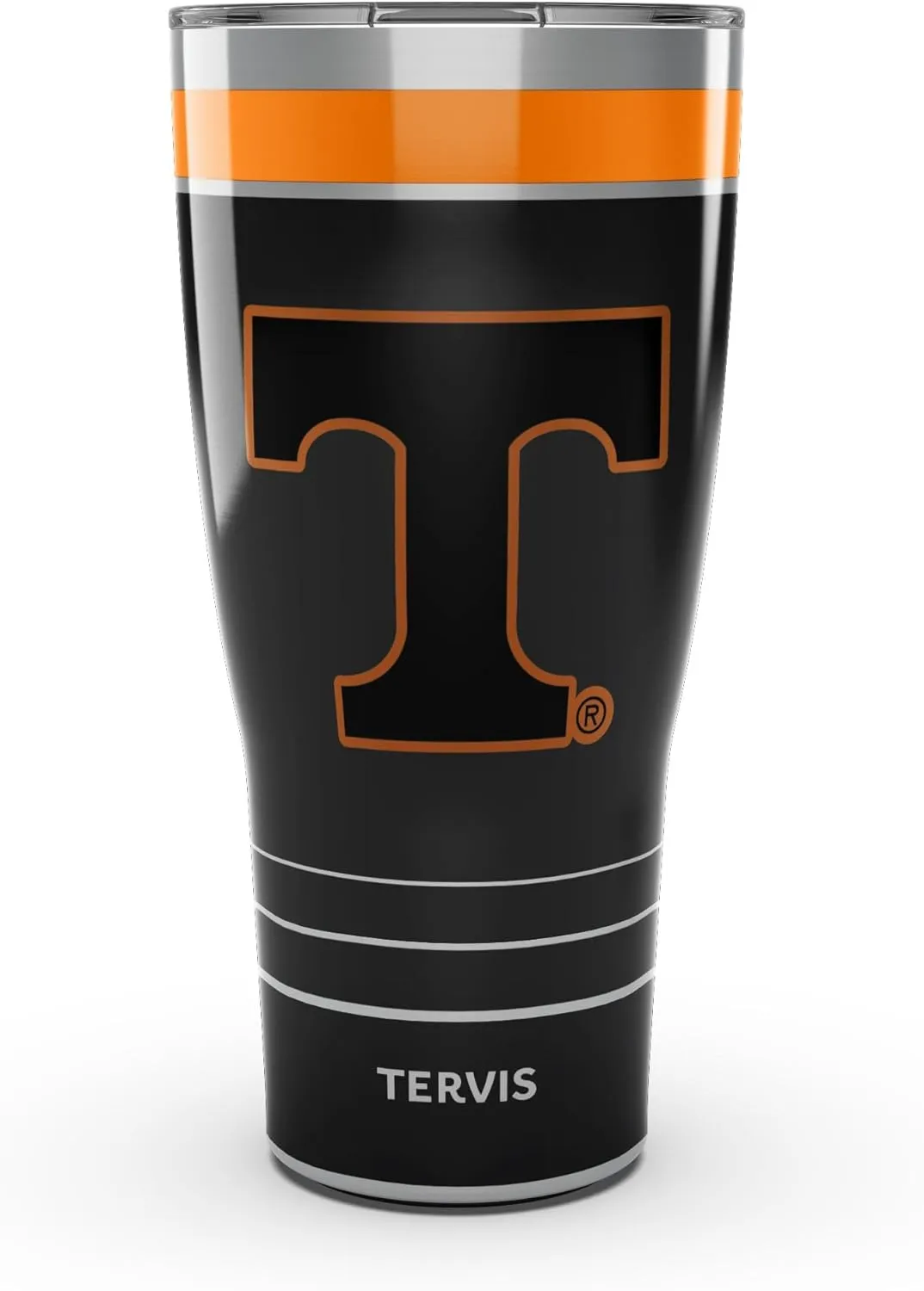Tervis Traveler Tennessee Volunteers - Night Game Triple Walled Insulated Tumbler Travel Cup Keeps Drinks Cold & Hot, 30oz, Stainless Steel