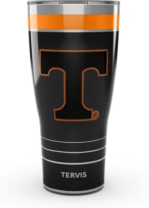 Tervis Traveler Tennessee Volunteers - Night Game Triple Walled Insulated Tumbler Travel Cup Keeps Drinks Cold & Hot, 30oz, Stainless Steel