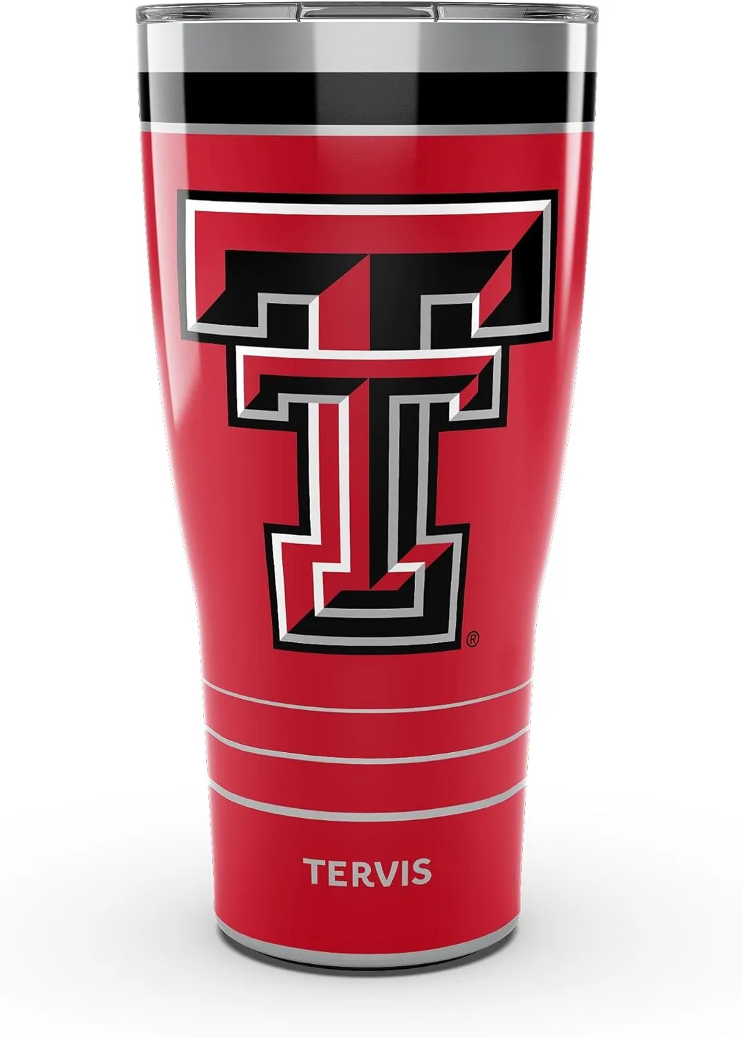 Tervis Traveler Texas Tech Red Raiders - MVP Triple Walled Insulated Tumbler Travel Cup Keeps Drinks Cold & Hot, 30oz, Stainless Steel
