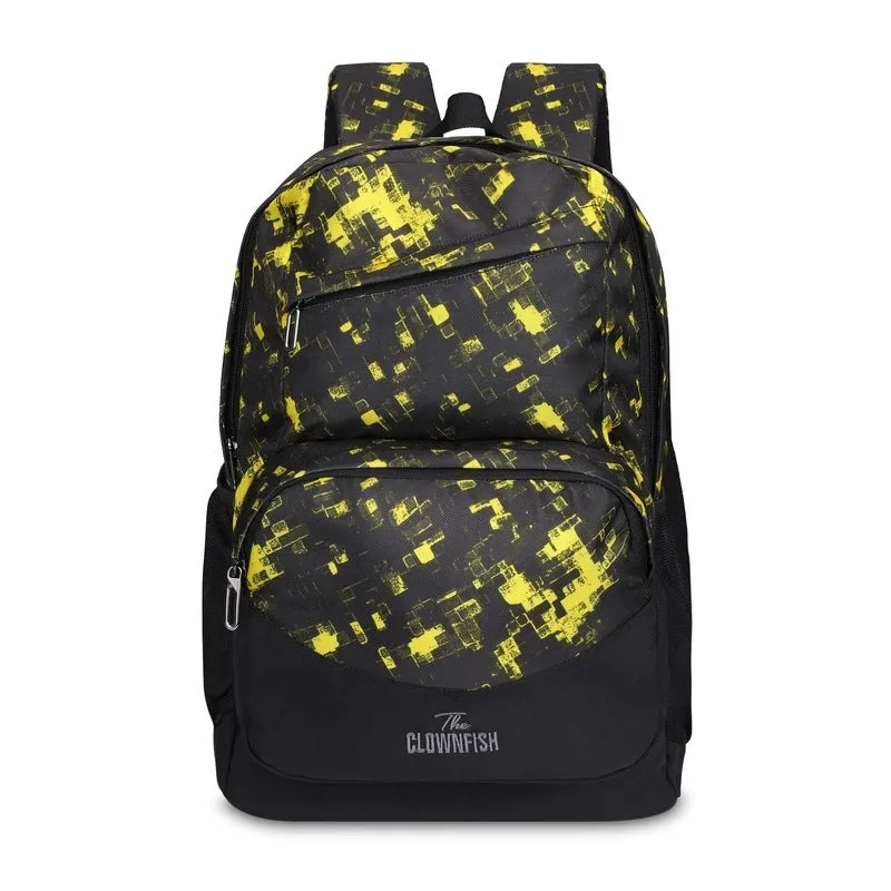 THE CLOWNFISH Valeria Polyester 16 Litres Unisex Travel Laptop Backpack for 14 inch Laptop (Arctic Blue)