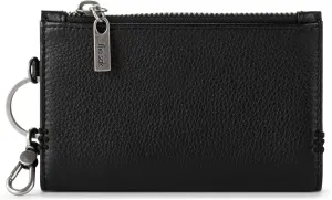 The Sak Encino Card Wallet - Women's Leather Wallet For Everyday - Slim Wallet With Zipper, Credit Card Slots & Coin Holder