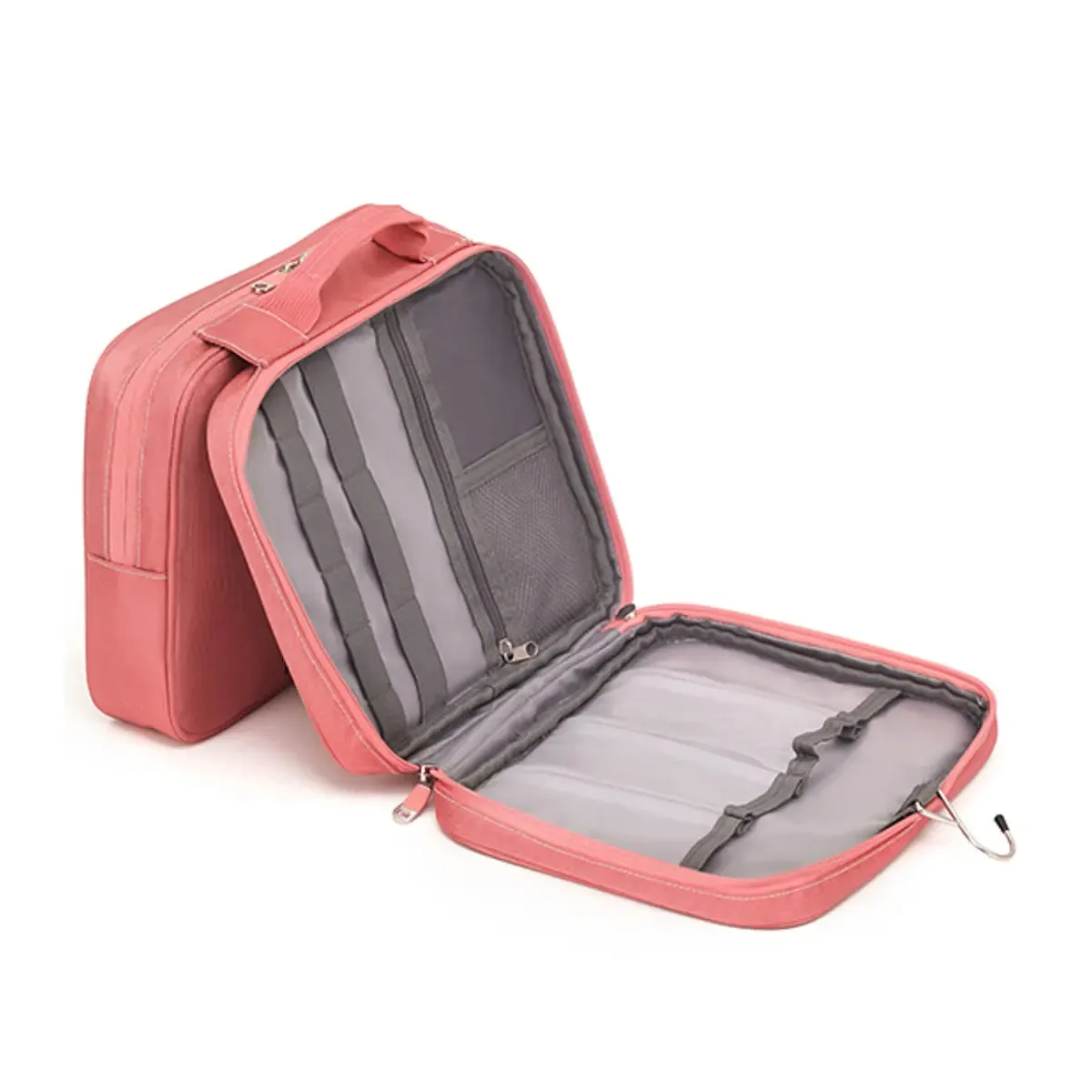 Tosca Deluxe Toiletry Travel Organiser - Peach