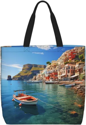Tote Bag for Women Grocery Bag Reusable Shopping Bag Sugar Skull Rose Handbag Foldable Shoulder Bag