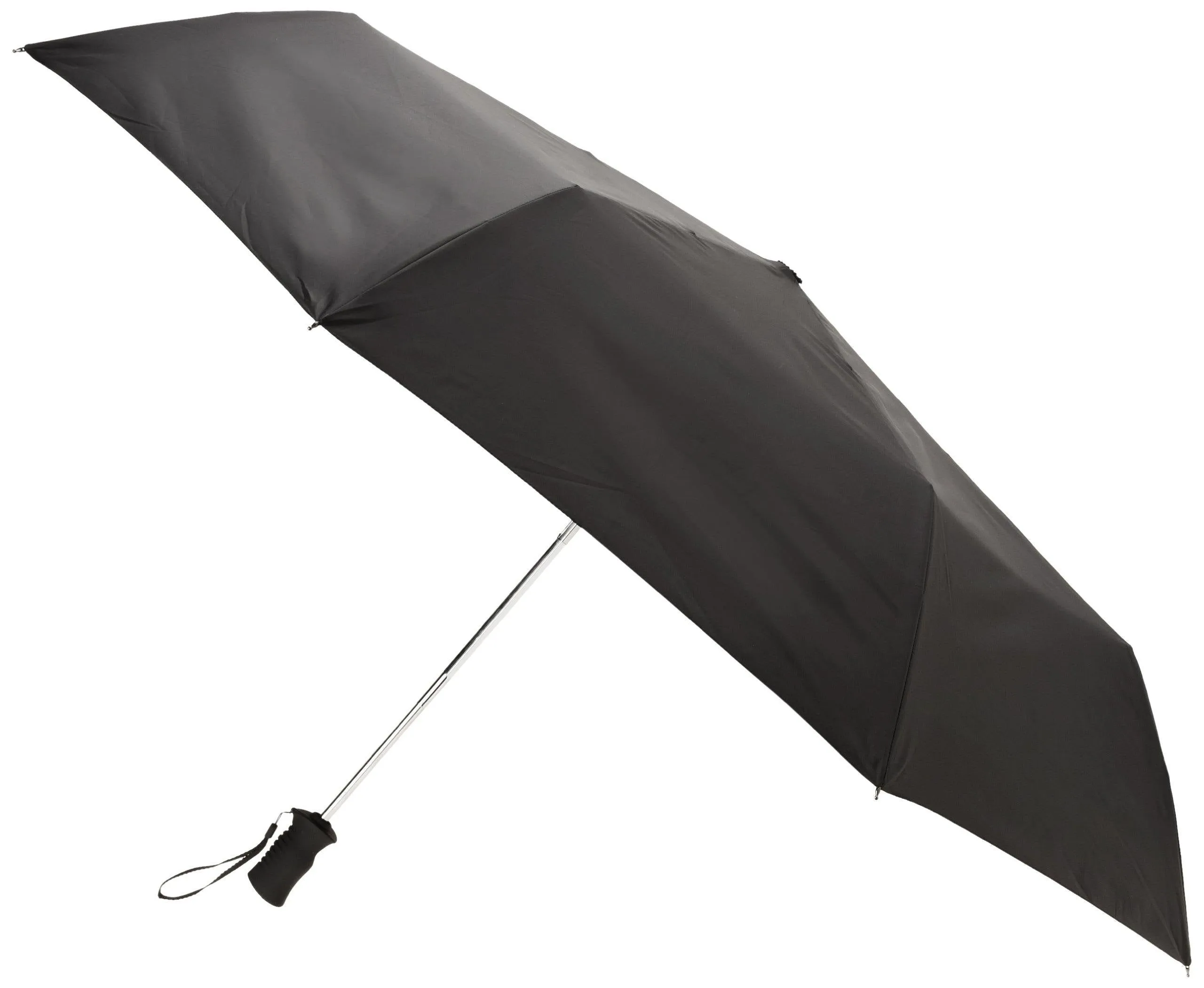 Totes ort Golf Sized Automatic Compact Umbrella, Black, One Size
