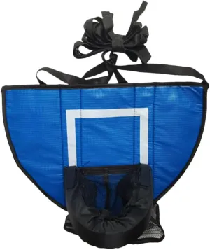Trampoline Basketball Rack for Indoor Sports Frame with Safe Design for Home Use Easy Assembly for