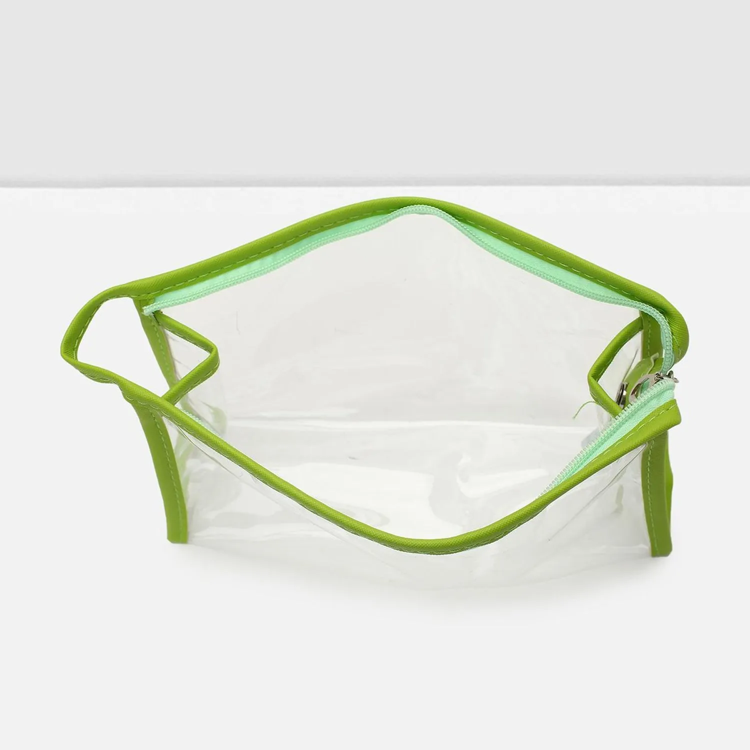 Transparent Zipper Pouch for Stationery (1 Pc)