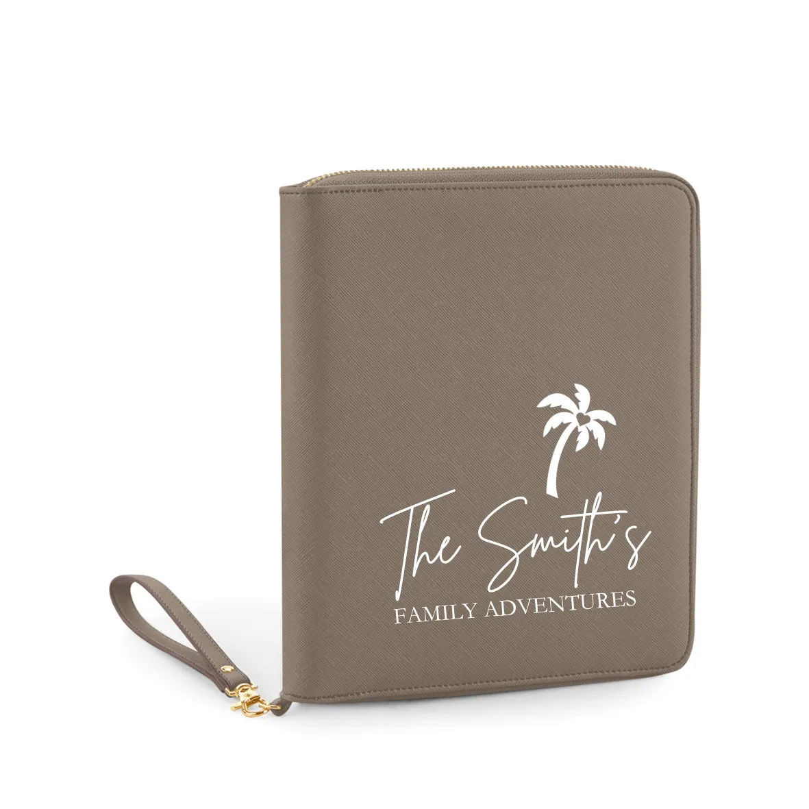 Travel Document Organiser - Family Adventures Palm Tree
