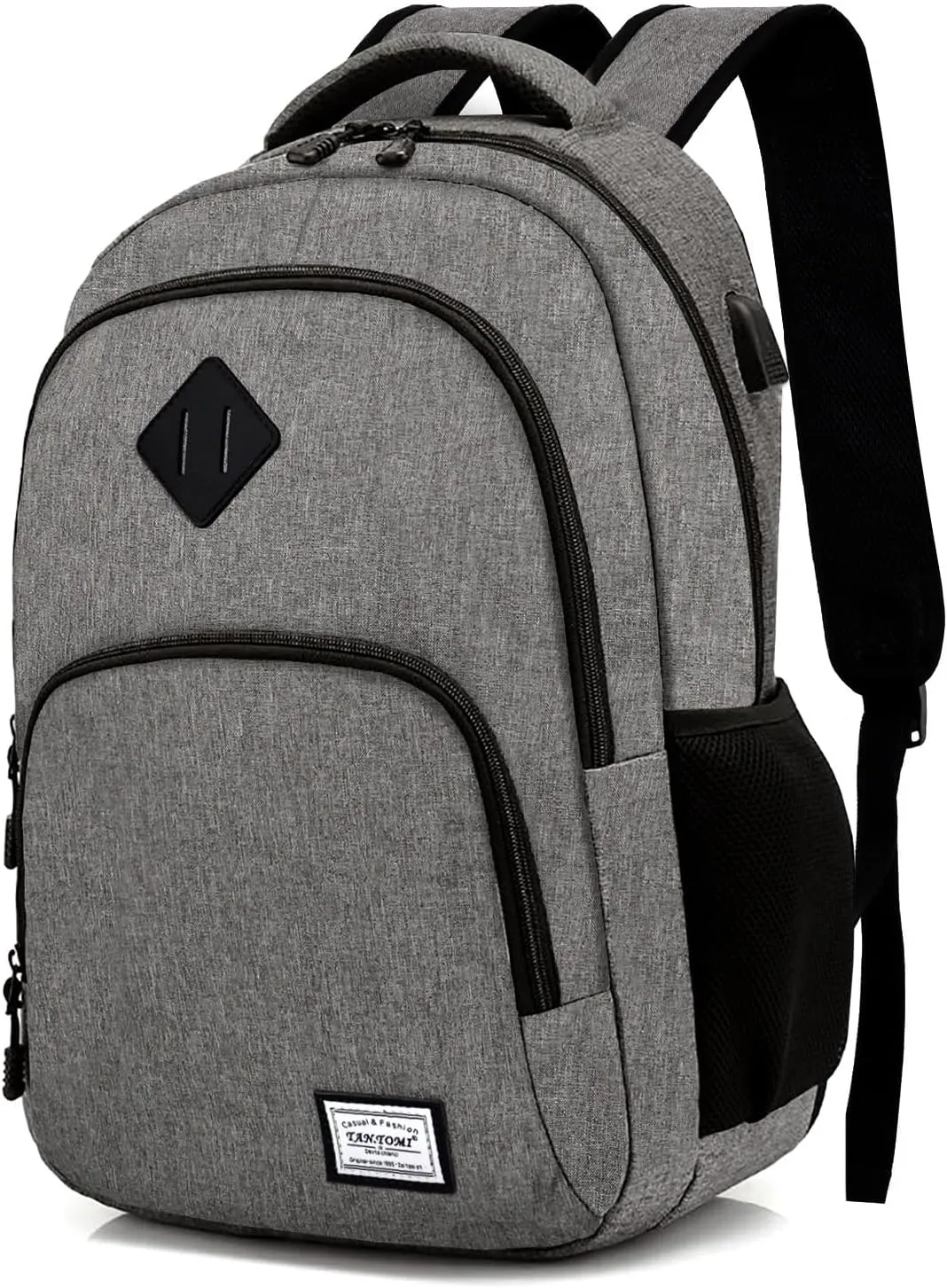 Travel Laptop Backpack, Carry On Backpack for Men Women Laptop Computer Work School Bag USB Port