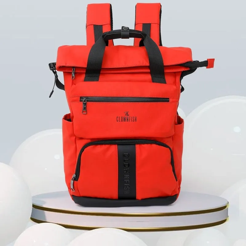 Travel Laptop Backpack | Padded Sleeve, Large Capacity | 15.6 inch | Orange