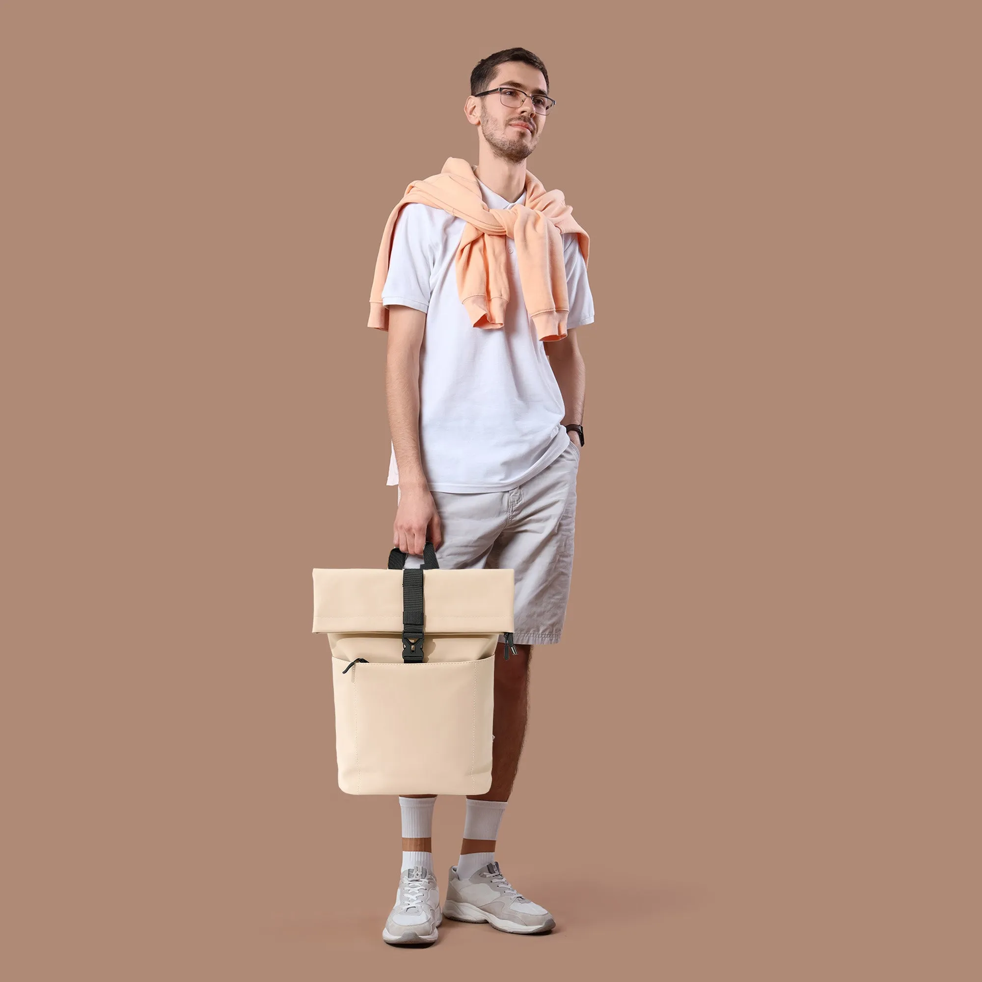 Travel Laptop Backpack - Stylish, Comfortable, Versatile | Fits 15.6 inch Laptop | Brown