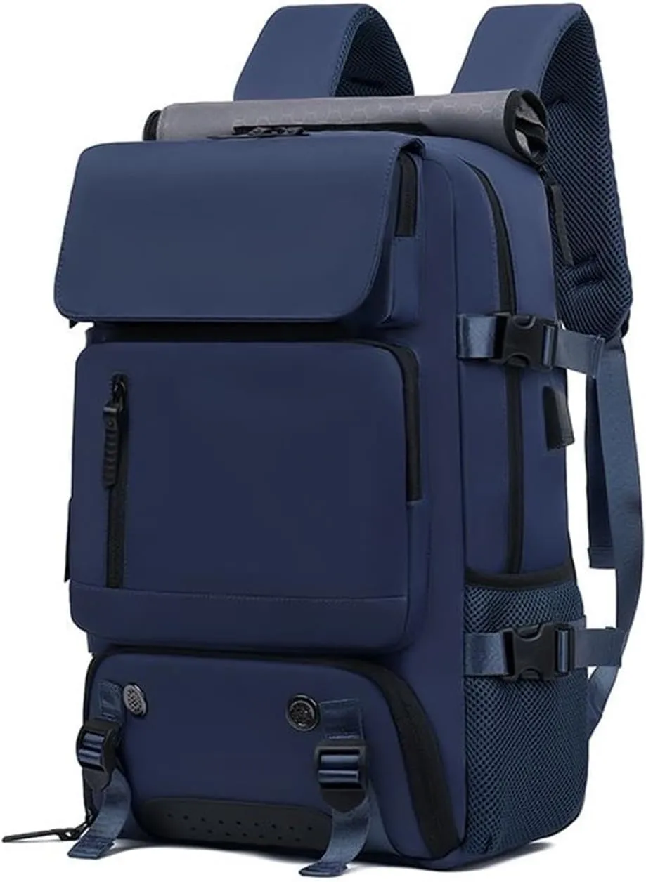 Travel Storage Backpacks Convertible Handbag Men's And Women's Travelling Duffel Bag A(Blue)
