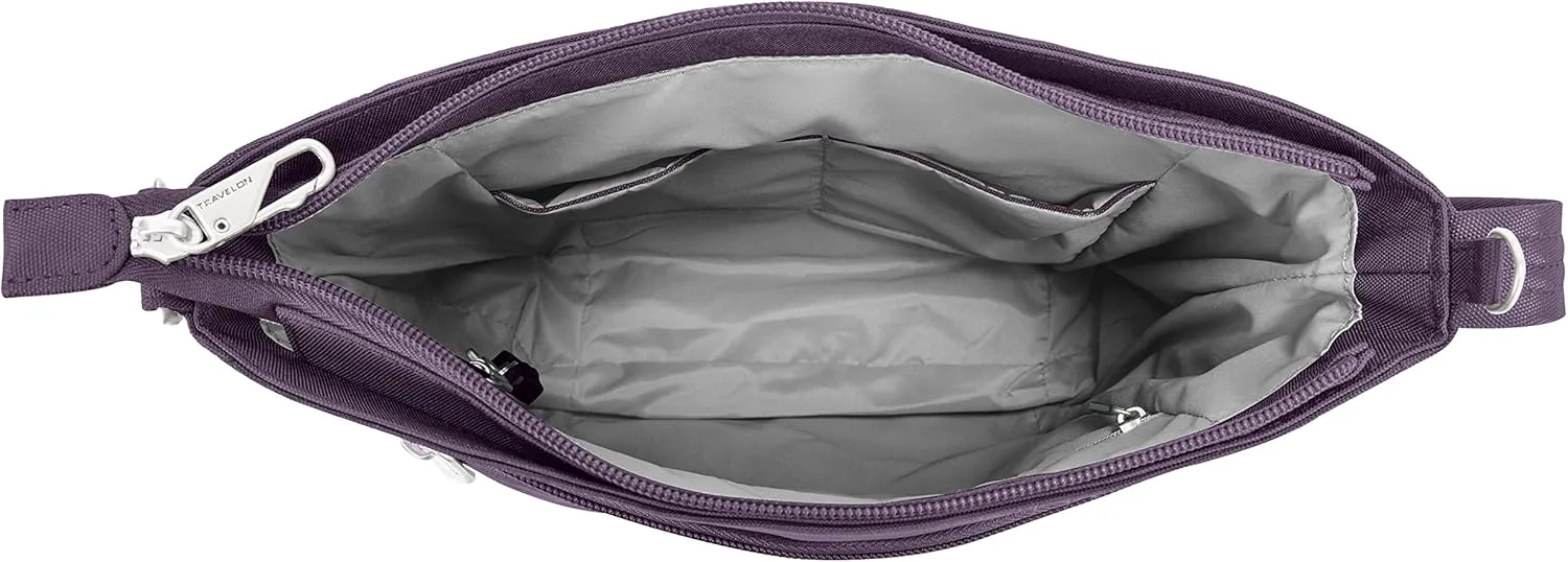Travelon Anti-Theft Classic North/South Crossbody Bag