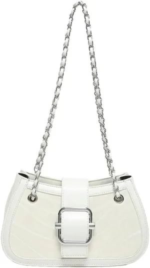 Trendy 2025 Vegan Leather Shoulder Bag for Women: Y2k Crossbody Hobo Tote with Top Handle Satchel Style
