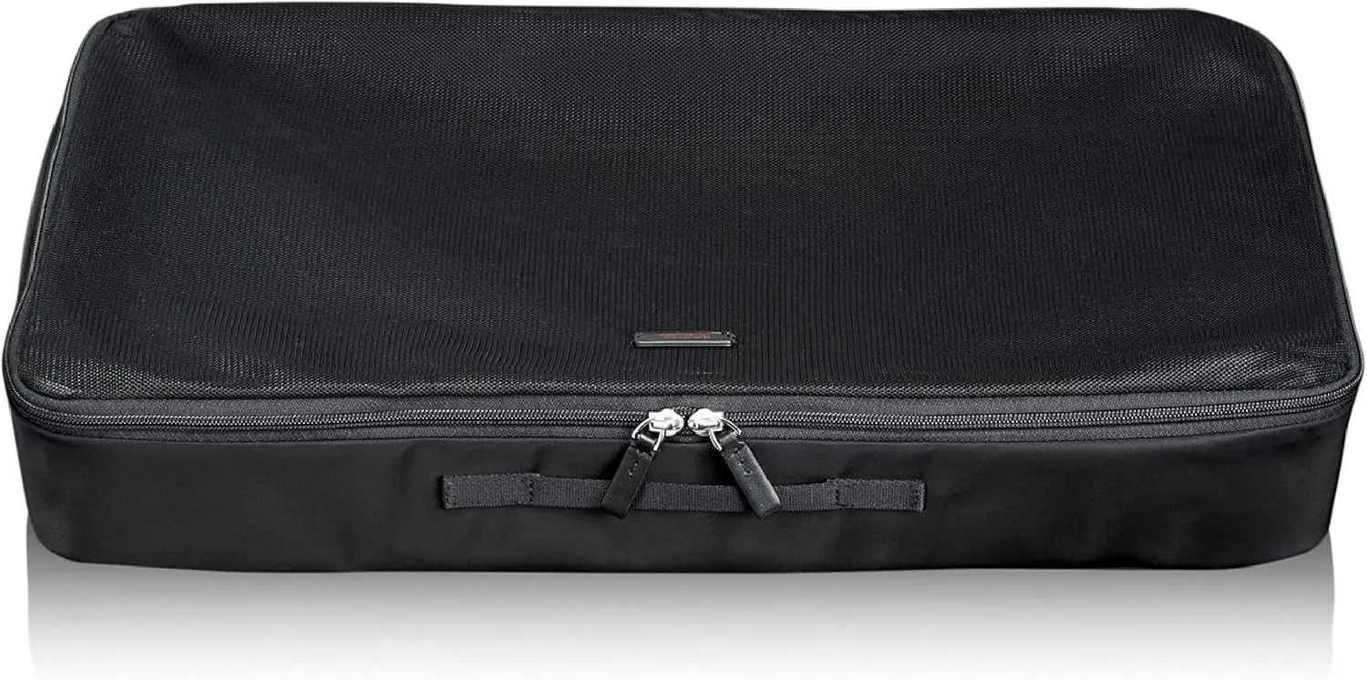 TUMI - Extra Large Packing Cube - Travel Suitcase Organizer - Luggage Cube for Packing Clothes, Toiletries, Bulky Items - Black
