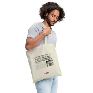 Unexpected Item In Bagging Area Finally Tips Man Over The Edge - Tote Bag