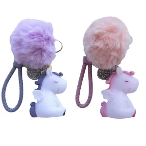 UNICORN KEYRING - 2 COLOURS