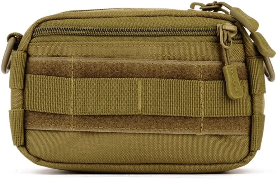 UNISTRENGH Tactical Pouch Molle Mini Modular Admin Pouch for Tactical Vest Chest Waist Pack Utility Tool Pouch Tactical EDC Bag