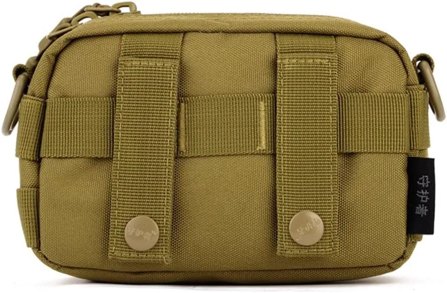 UNISTRENGH Tactical Pouch Molle Mini Modular Admin Pouch for Tactical Vest Chest Waist Pack Utility Tool Pouch Tactical EDC Bag