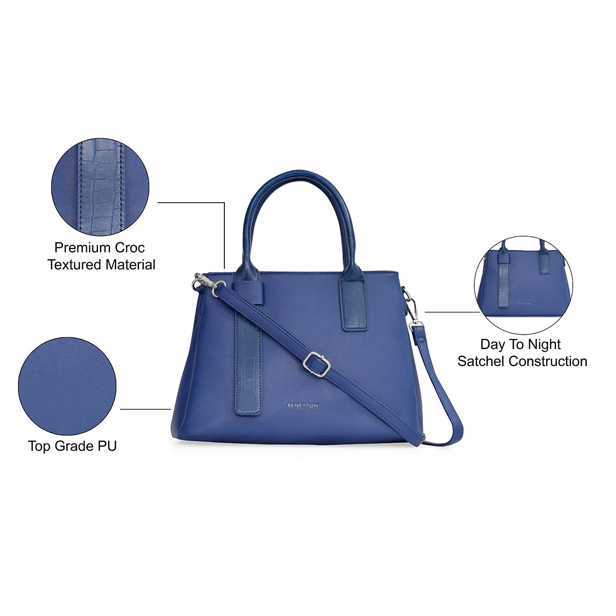 United Colors of Benetton Amaya Women's Satchel