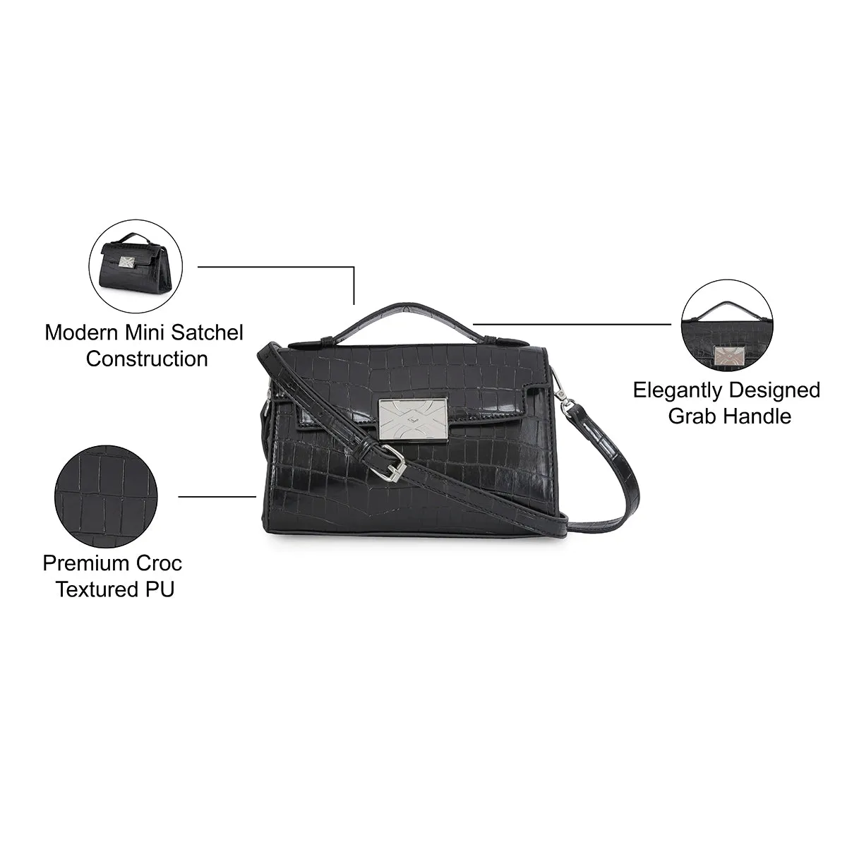 United Colors of Benetton Elora Mini Women's Satchel