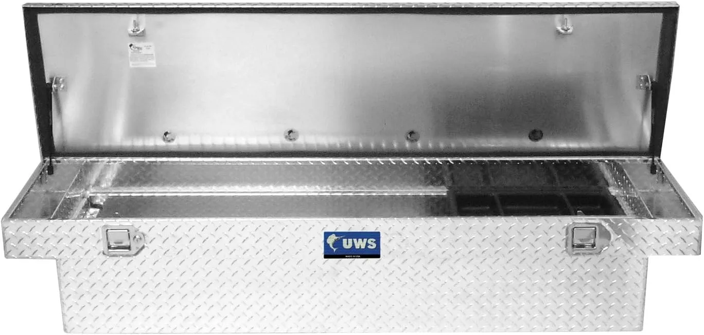 UWS TBS-60 Single Lid Slim Line Aluminum Toolbox with Beveled Insulated Lid