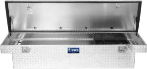 UWS TBS-60 Single Lid Slim Line Aluminum Toolbox with Beveled Insulated Lid