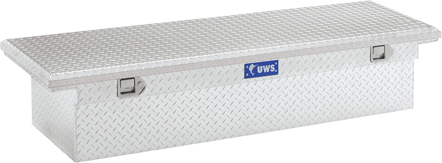 UWS TBS-72-LP Single Lid Low Profile Aluminum Toolbox with Beveled Insulated Lid