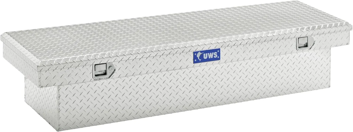 UWS TBS-72 Single Lid Slim Line Aluminum Toolbox with Beveled Insulated Lid