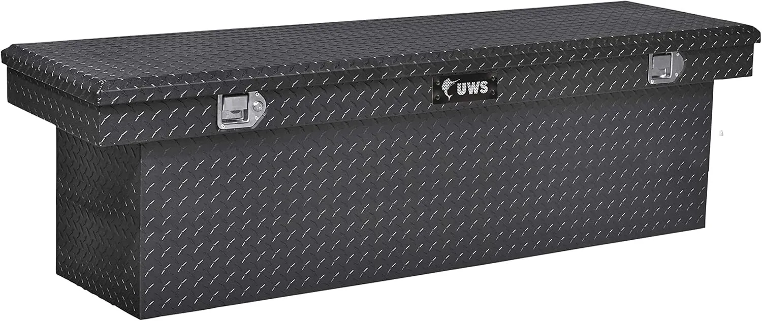 UWS TBSD69BLK Single Lid Black Series Deep Box Truck Box