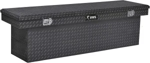 UWS TBSD69BLK Single Lid Black Series Deep Box Truck Box
