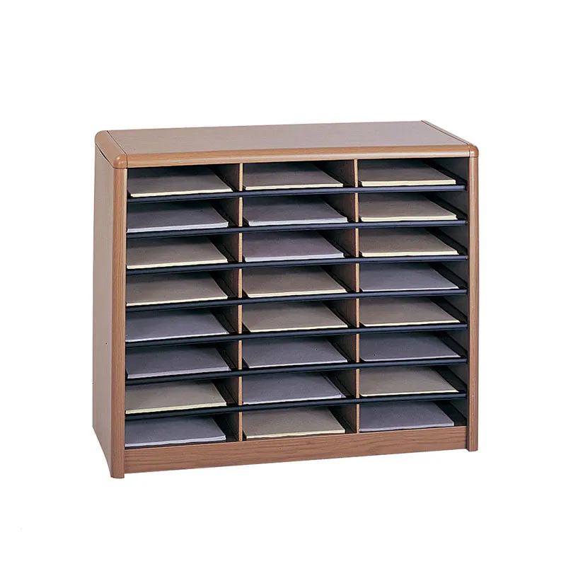 Value 24-Compartment Literature Organizer