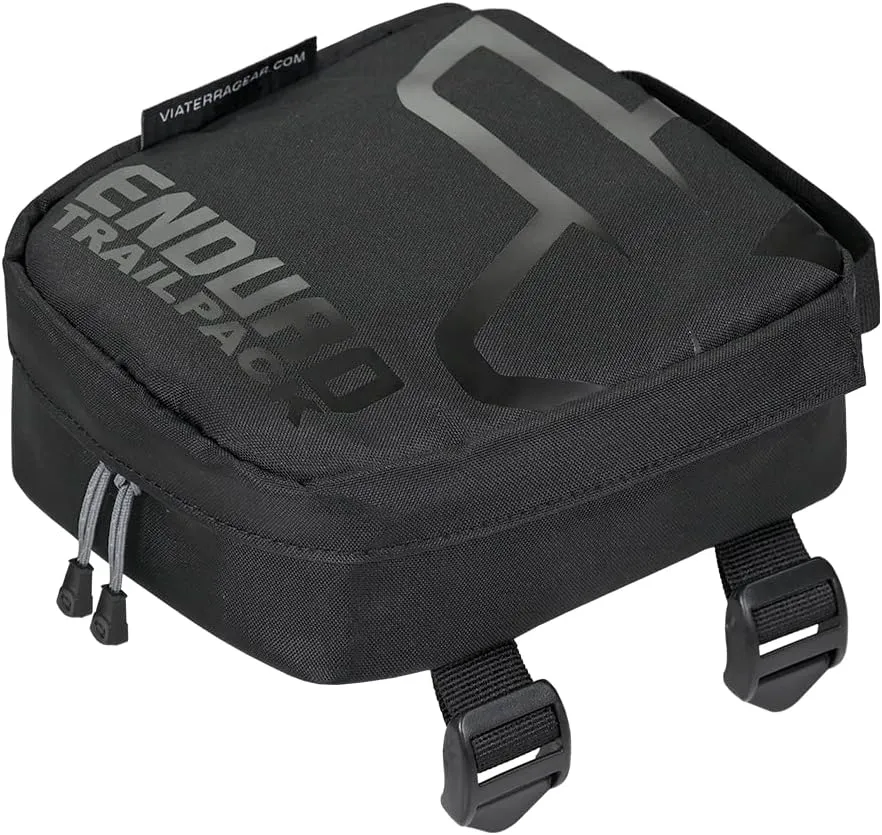 ViaTerra Polyester Enduro Trailpack I Suitable For Off Road & Trail Rides I Easy To Carry Trail Essentials - Pump, Toolkit Etc I Can Be Fitted On Pillion Seat Or Tail Rack