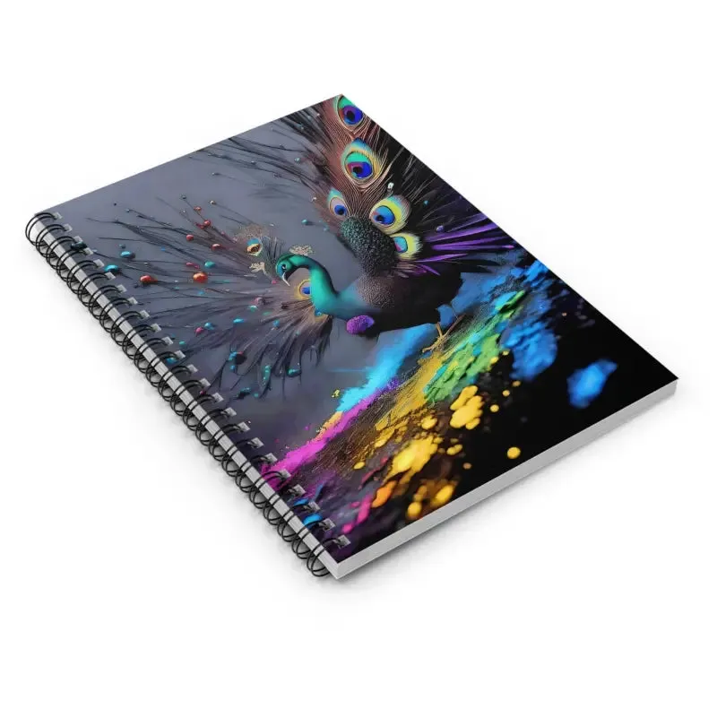 Vibrant Notebook Ruled Line for Creative Ideas