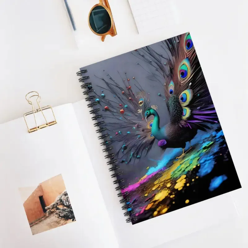 Vibrant Notebook Ruled Line for Creative Ideas