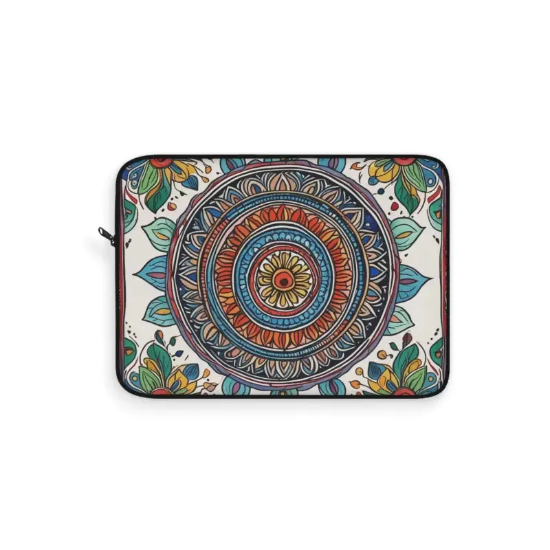 Vibrant Pattern Laptop Sleeve for on the Go Pros