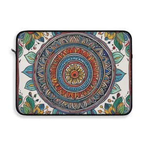 Vibrant Pattern Laptop Sleeve for on the Go Pros