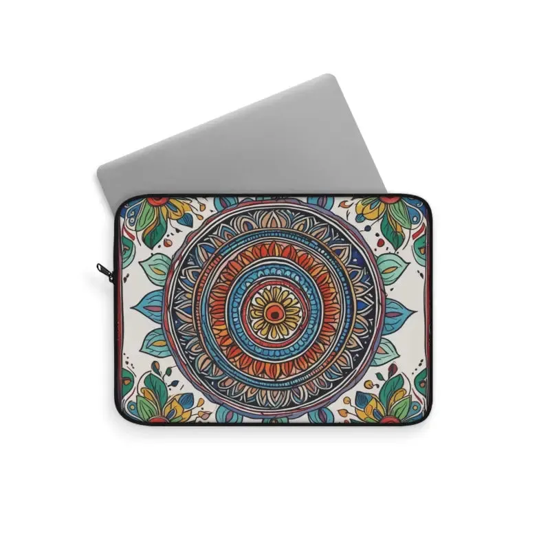 Vibrant Pattern Laptop Sleeve for on the Go Pros