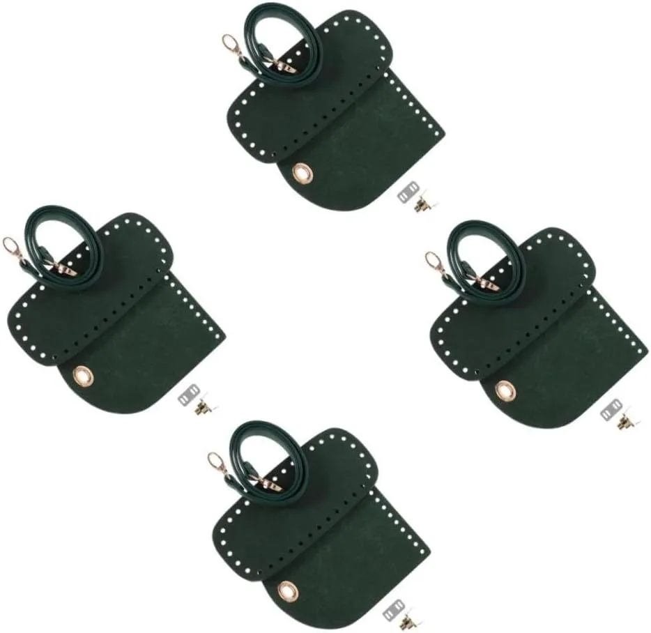 VILLCASE Pcs Sew Your Own Purse Complete Pu Bag Knitting Set for Shoulder Bag Making DIY Purse Kit Materials