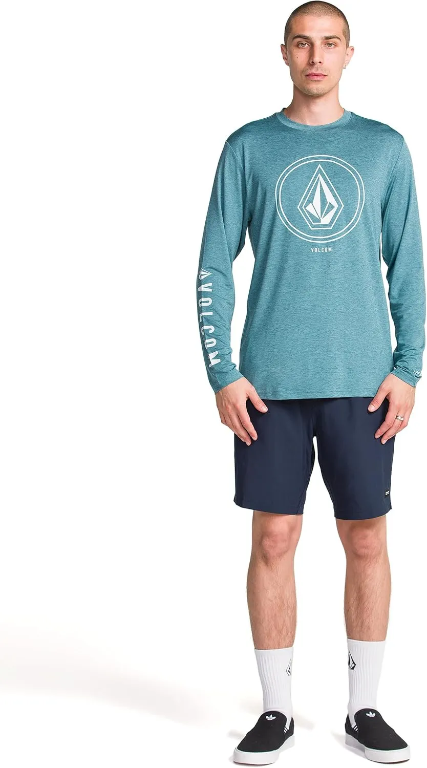 Volcom Men's Stones 18" Elastic Waist Hybrid Short